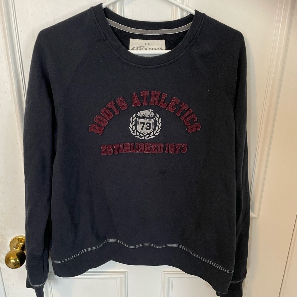 Nice Roots sweatshirt with felt logo